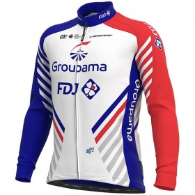 Maillot Cyclisme 2020 Groupama-FDJ Manches Longues N001